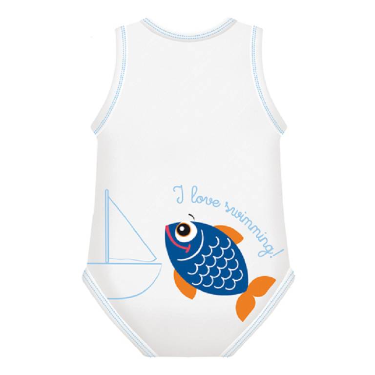 BODY 0-36M BIO COT SUMMER P AZ