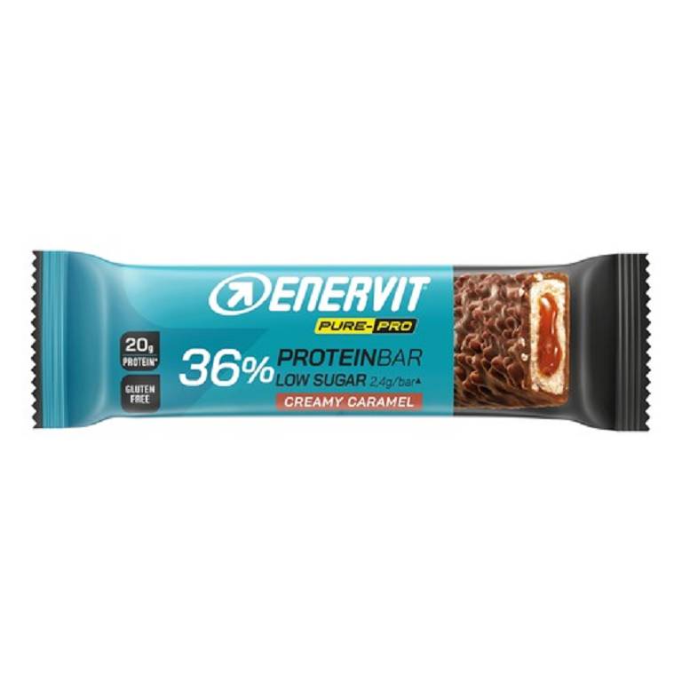 ENERVIT PP BAR 36% CARAMEL 55G