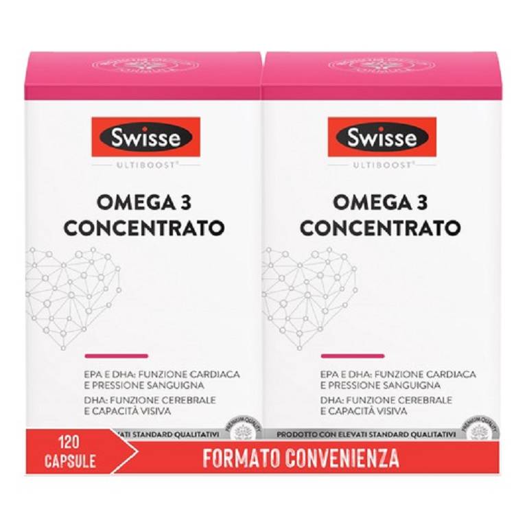 SWISSE OMEGA3 CONC60CPS BIPACK